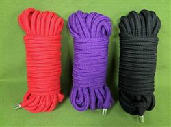 Bondage Rope Set - Pro Quality Cotton 3/8" - FREE SHIPPING ~  $54.54